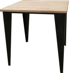 Bureau haut métal et bois