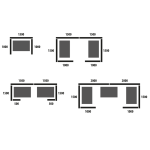 Cache conteneur modulaire