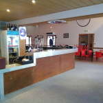 Comptoir métal rouillé