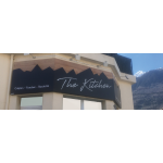 Enseigne métal et bois