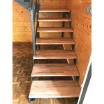 Escalier bois et métal sur mesure
