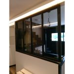 Escaliers suspendu et verrière