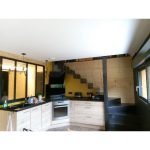 Escaliers suspendu et verrière