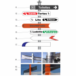 Flèches signalétiques