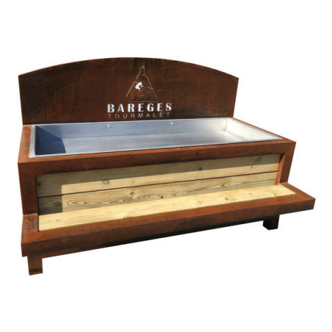 Fontaine bois et métal PIBESTE