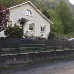 Garde corps brise vue métal