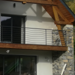 Garde corps métal sobre