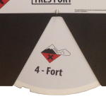 Panneau risque avalanche à molette