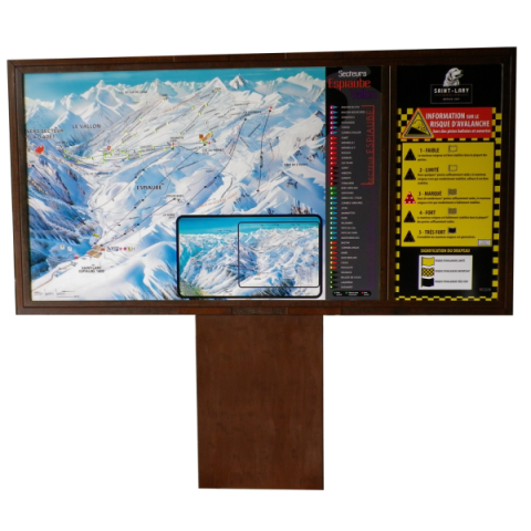 Panoramique modulaire à LEDs