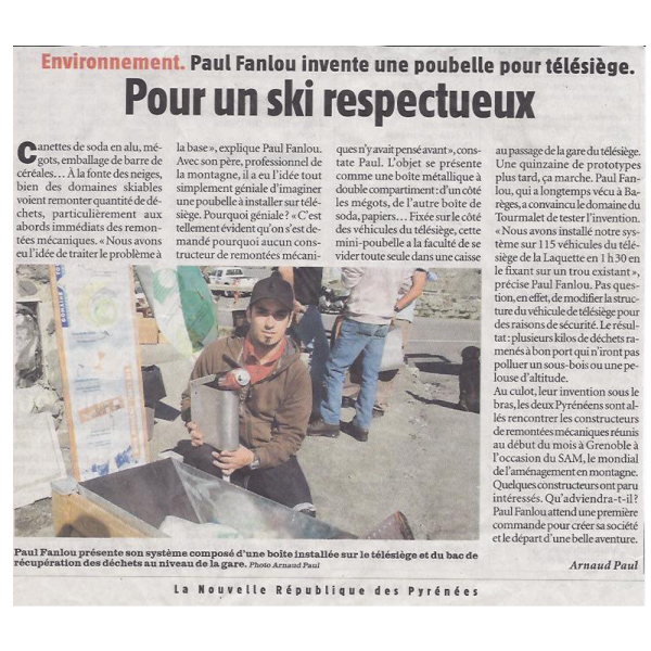 Pour un ski respectueux Pour un ski respectueux