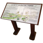 Pupitres rouille naturelle